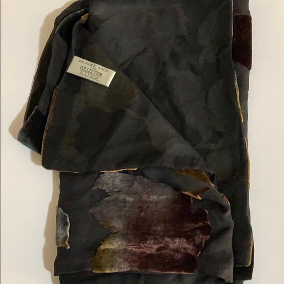 ELAINE GOLD FOR COLLECTION XllX vintage scarf - Picture 4 of 8